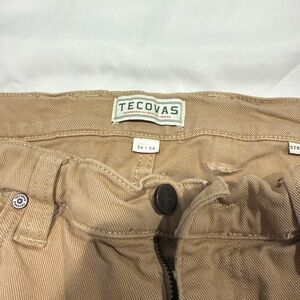 Tecovas Brown/Tan Pants. Boot Cut